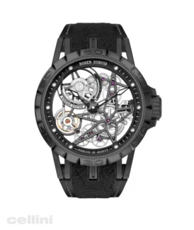 Roger Dubuis -Excalibur Spider Pirelli Black DLC Titanium Watch