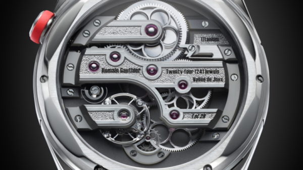 Romain Gauthier Continuum titanium edition one BACK