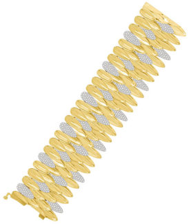 Diamond Petal Bracelet
