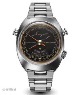 Singer Reimagined -1969 Chronograph stainless steel watch