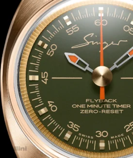 Singer Reimagined -1969 Bronze Timer Watch