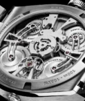 Singer Reimagined -1970 DualTrack cobalt Blue titanium Watch