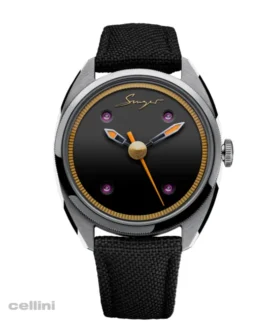 Singer Reimagined -Caballero Stainless Steel Black watch