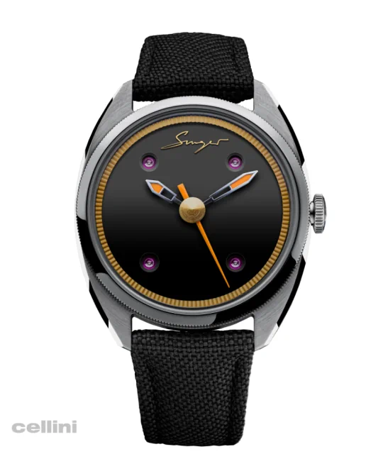 Singer Reimagined -Caballero Stainless Steel Black watch