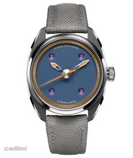 Singer Reimagined Caballero Titanium Avio Blue Watch
