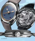 Singer Reimagined Caballero Titanium Avio Blue Watch
