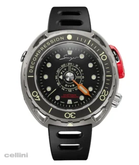 Singer Reimagined Titanium Divetrack watch