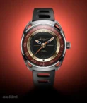 Singer Reimagined -DualTrack Horizen Red Stainless Steel Watch