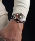 Singer Reimagined -DualTrack Horizen Red Stainless Steel Watch