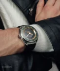 Singer Reimagined -DualTrack Meridian Green GMT Titanium Watch