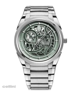 Parmigiiani TONDA PF Skeleton Slate Green Stainless Steel Watch