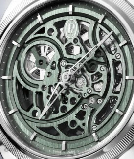 Parmigiiani TONDA PF Skeleton Slate Green Stainless Steel Watch