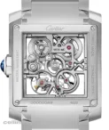 Cartier Tank Française Skelton Stainless Steel Watch -WHTA0025