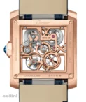 Tank Française Skelton Rose Gold Watch -WHTA0027