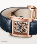 Tank Française Skelton Rose Gold Watch -WHTA0027
