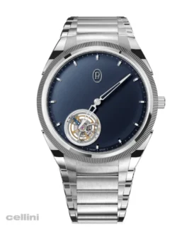 Parmigiani Tonda PF Flying Tourbillon-Milano Blue Platinum Watch