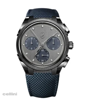 Parmigiani Tonda PF Sport Chronograph Cermet-Milano Blue stainlss steel watch