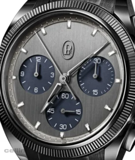 Parmigiani Tonda PF Sport Chronograph Cermet-Milano Blue stainlss steel watch