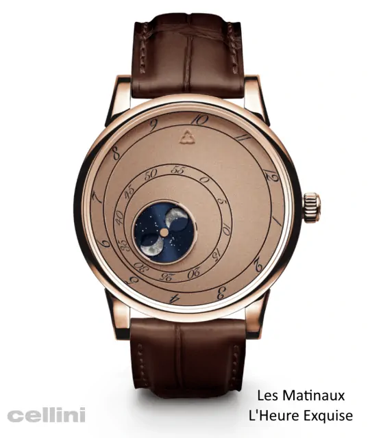 Trilobe - Les Matinaux Collection - L_Heure Exquise Dune Watch