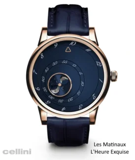 Trilobe - Les Matinaux Collection - L_Heure Exquise Rose Gold Watch