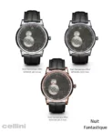 Trilobe - NUIT FANTASTIQUE - NF05 GB Guilloché Brume Titanium Watch