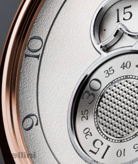 Trilobe NUIT FANTASTIQUE NF03 Rose Gold Silver Dial Watch