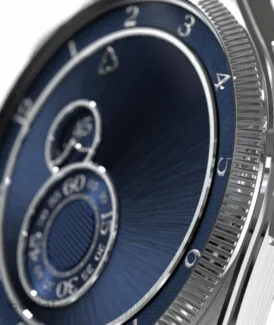 Trilobe TRENTE-DEUX Blue Stainless Steel Watch