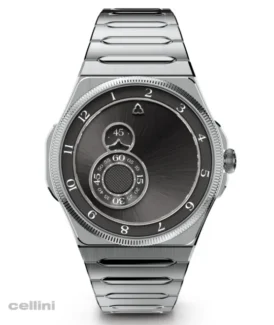 Trilobe TRENTE-DEUX Sunray Grey Stainless Steel Watch
