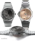 Trilobe TRENTE-DEUX Sunray Grey Stainless Steel Watch
