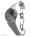 Trilobe TRENTE-DEUX Sunray Grey Stainless Steel Watch