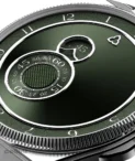 Trilobe Trente-Deux Sunray Green Stainless Steel Watch