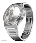 Trilobe Trente-Deux Sunray Silver Stainless Steel Watch