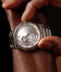 Trilobe Trente-Deux Sunray Silver Stainless Steel Watch