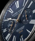 UN Marine Torpilleur Annual Chronograph Dial CloseUp 44mm 1533-320LE-3A-1751A