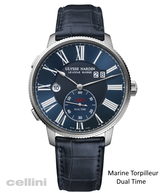 Ulysse Nardin Marine Torpilleur DUAL TIME