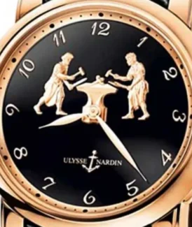Ulysee-Nardin Forgeron Minute Repeater Rose Gold Watch
