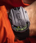 UR-105 TTH Tantalum on wrist Organge jacket