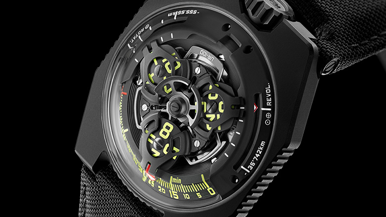 Urwerk UR100 SpaceTime Black