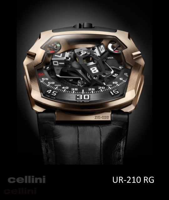 URWERK UR-210- Rose Gold