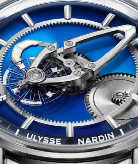 Ulysee-Nardin FREAK X Blue Stainless steel watch