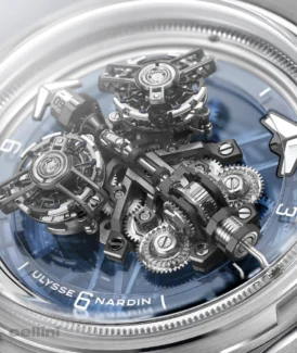 Ulysee-Nardin super Freak White Gold Watch