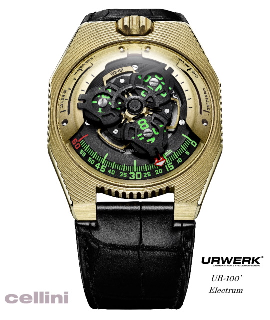 Urwerk UR-100 Electrum