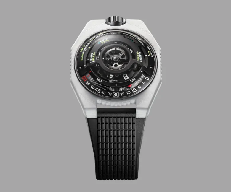 URWERK- UR-100V LightSpeed Ceramic Watch