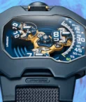Urwerk UR 120 Blue Planet Steel Watch