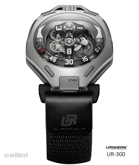 Urwerk UR 300 Time Quantum Titanium Watch
