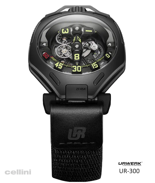 Urwerk UR 300 Time Quantum Titanium Watch