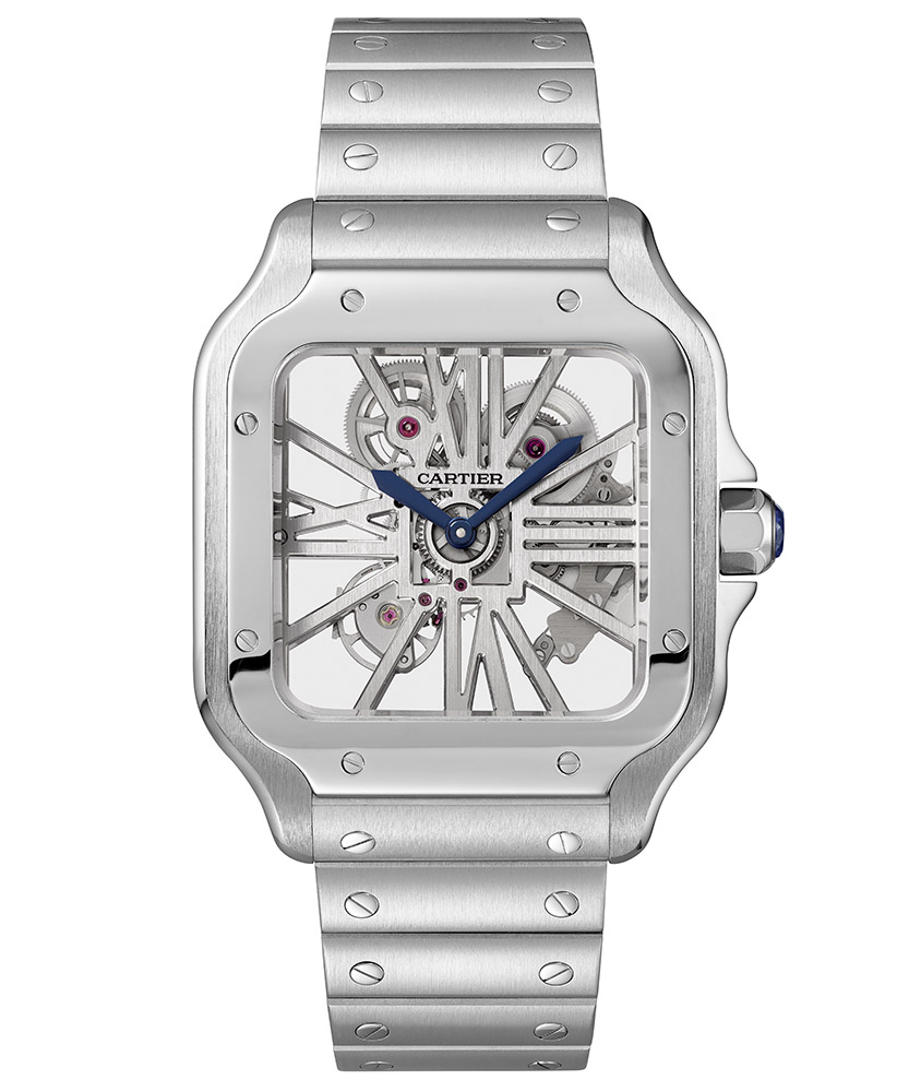 cartier stainless steel watch price