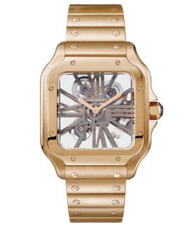 Santos de Cartier Skeleton, Large