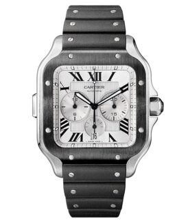 Santos de Cartier Chronograph, Extra Large