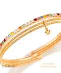 Wellendorf - Bracelet - Embrace Me. Golden Rainbow